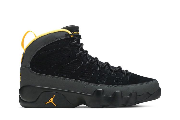 Air Jordan 9 Retro ‘Dark Charcoal University Gold’