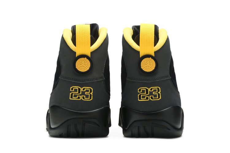 Air Jordan 9 Retro ‘Dark Charcoal University Gold’