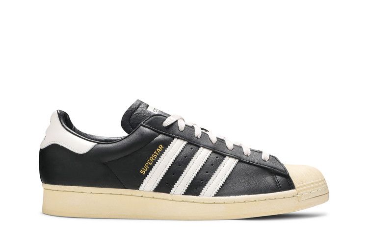 adidas Superstar 'Black White' — Core Black/Crystal White/Blue