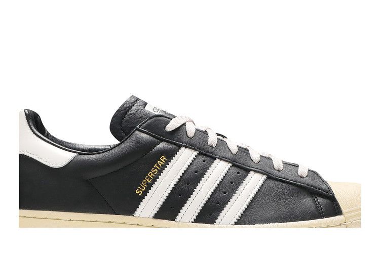 adidas Superstar 'Black White' — Core Black/Crystal White/Blue