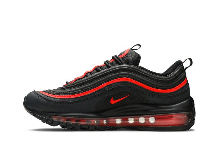 Nike Air Max 97 GS 'Black Chile Red'