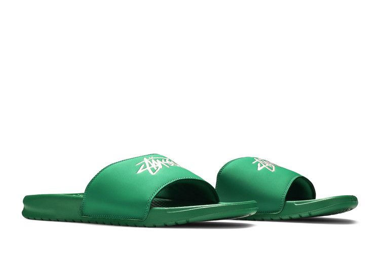 Stussy x Nike Benassi 'Pine Green'