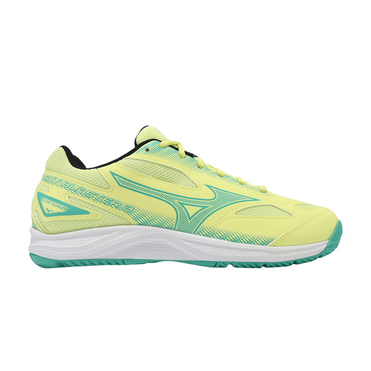 Mizuno Sky Blaster 3 Wide 'Neo Lime Atlantis' — Neo Lime/Atlantis/White