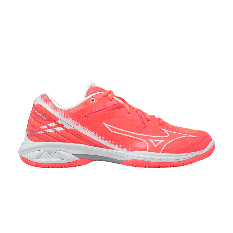 Mizuno Wave Claw 3 Wide 'Coral Red' — Coral
