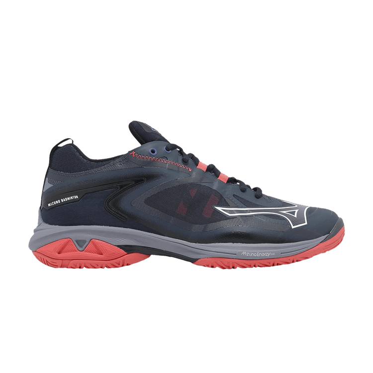 Mizuno Wave Claw Neo 3 Wide 'Navy Pink' — Navy/Pink