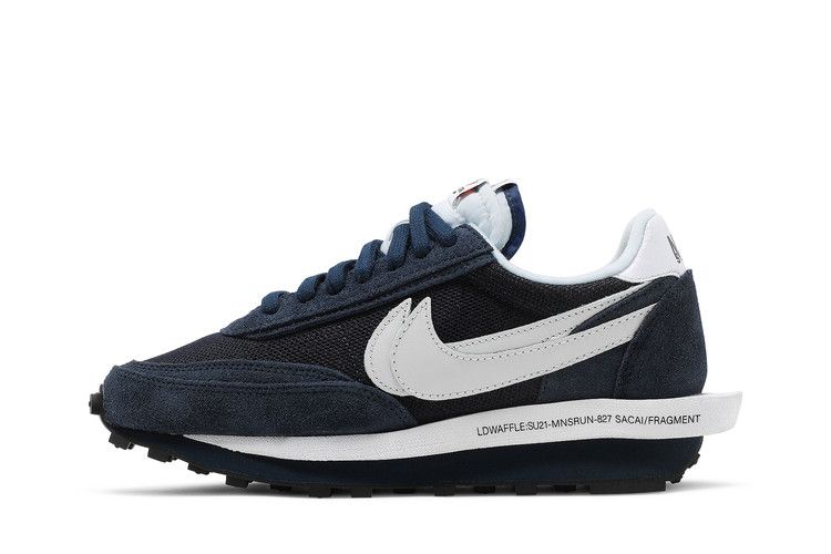 Fragment Design x sacai x Nike LDV Waffle 'Blackened Blue'