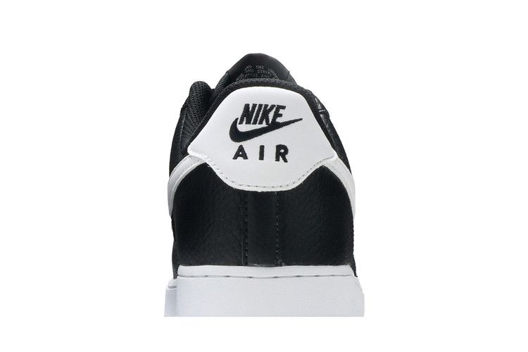 Nike Air Force 1 '07 'Black White Tumbled'