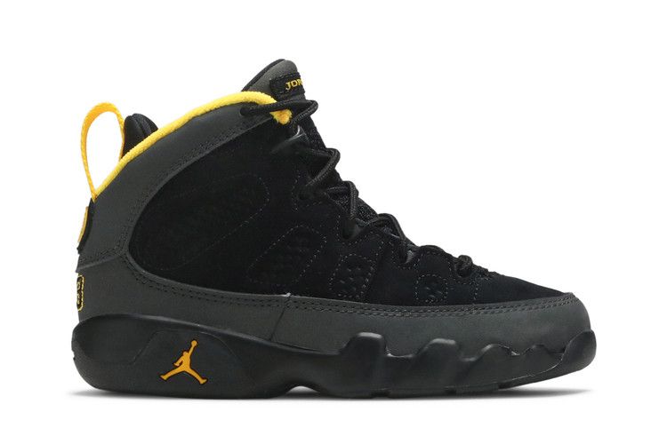 Air Jordan 9 Retro PS 'Dark Charcoal University Gold'