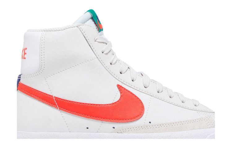Nike Blazer Mid '77 GS 'Platinum Tint Bright Crimson'
