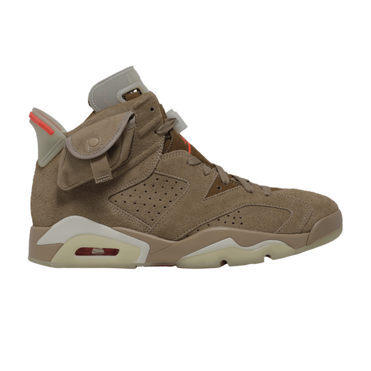 Travis Scott x Air Jordan 6 Retro 'British Khaki' Sample