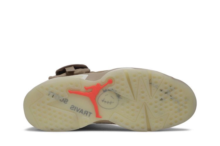 Travis Scott x Air Jordan 6 Retro 'British Khaki' Sample