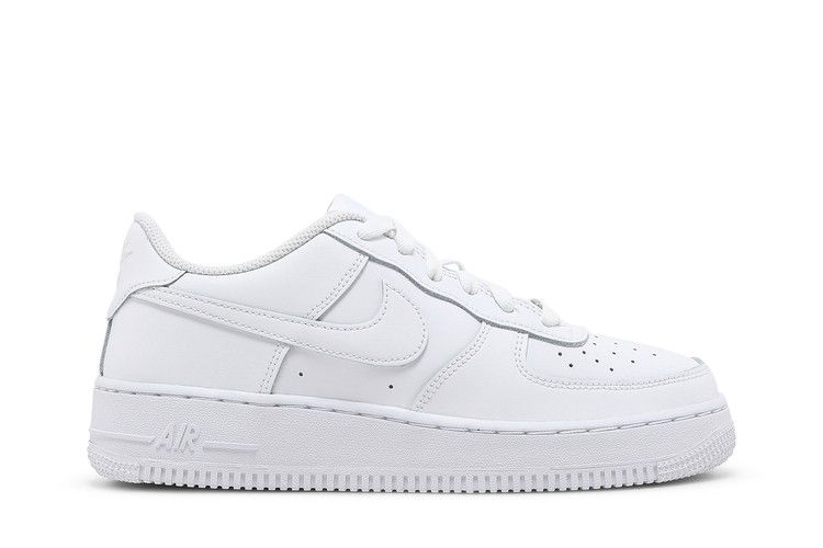 Nike Air Force 1 LE GS 'Triple White' — White/White