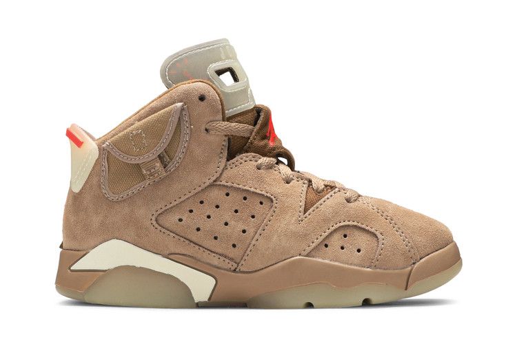 Travis Scott x Air Jordan 6 Retro PS 'British Khaki'