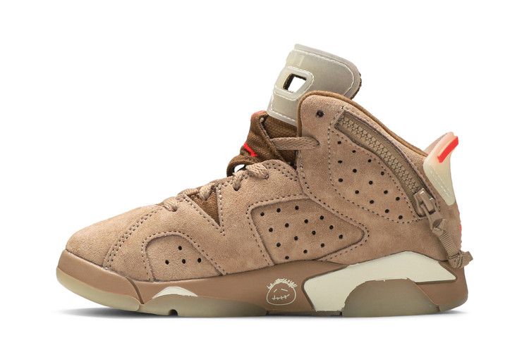 Travis Scott x Air Jordan 6 Retro PS 'British Khaki'