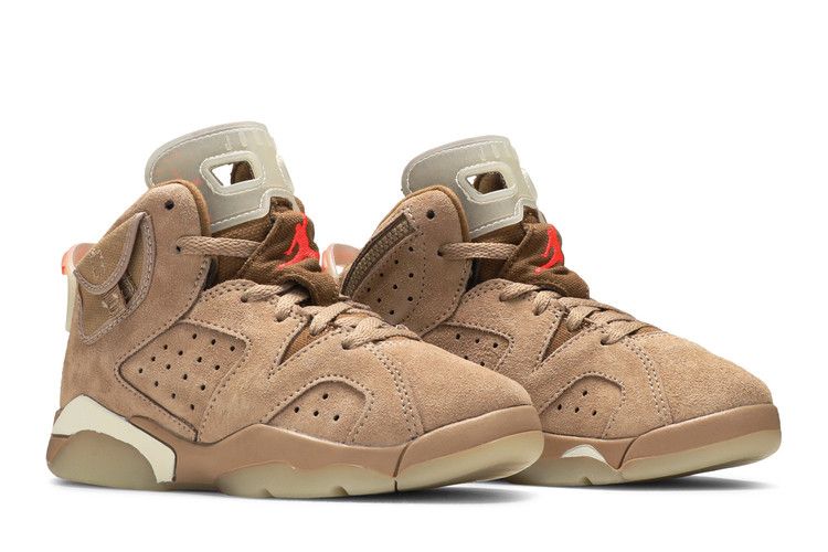 Travis Scott x Air Jordan 6 Retro PS 'British Khaki'
