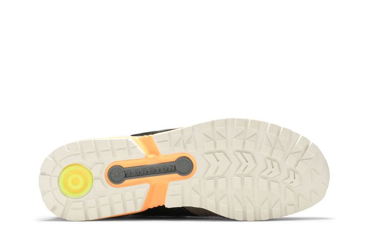 Adidas ZX 10000 C 'Grey Acid Orange' — Grey Two/Crystal White/Acid Orange