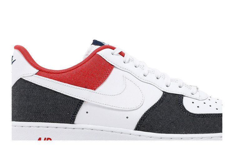 Nike Air Force 1 '07 LX 'White Red Denim'