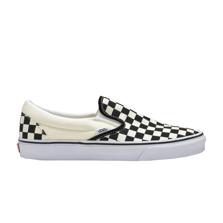 Vans Classic Slip-On 'Checkerboard' — Black/White
