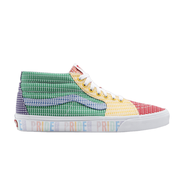 Vans Sk8-Mid 'Pride' — Multi/True White