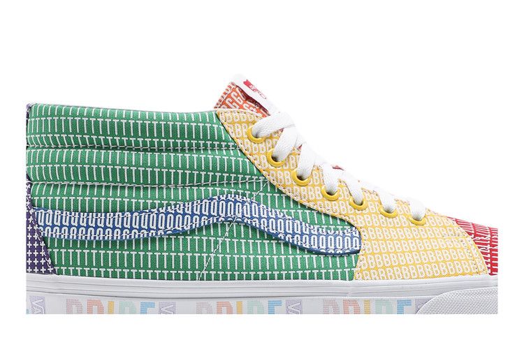 Vans Sk8-Mid 'Pride' — Multi/True White
