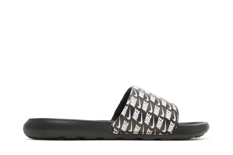 Nike Victori One Slide Print 'Repeat Logo - Black'