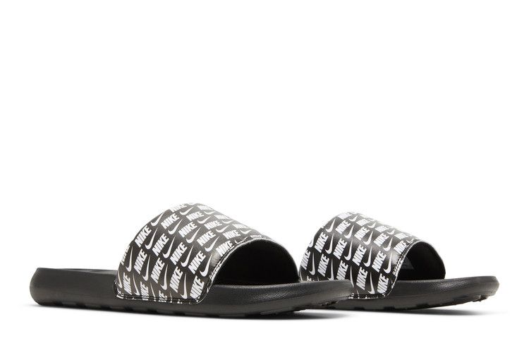 Nike Victori One Slide Print 'Repeat Logo - Black'