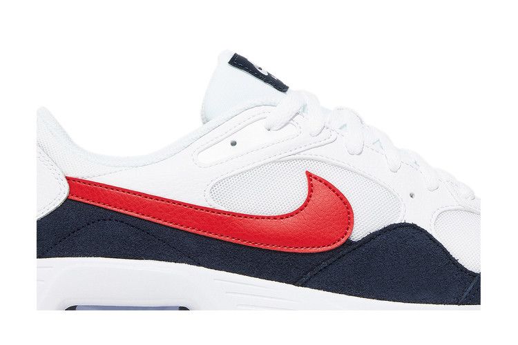 Nike Air Max SC 'White University Red' — White/University Red/Obsidian