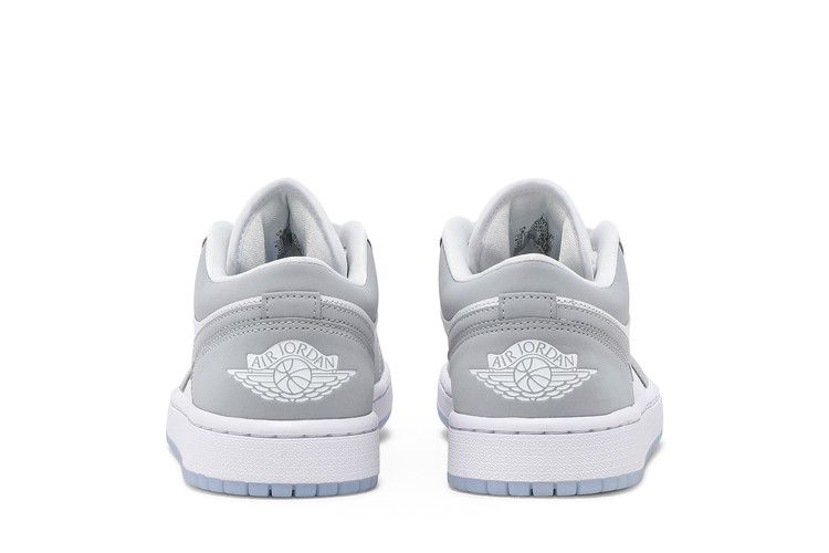 Wmns Air Jordan 1 Low 'White Wolf Grey'