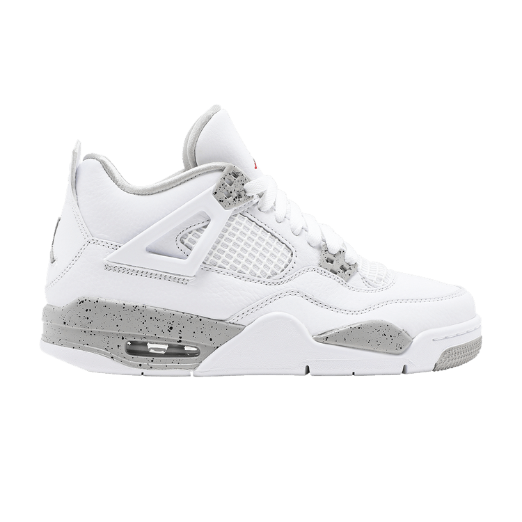 Air Jordan 4 Retro GS 'White Oreo'