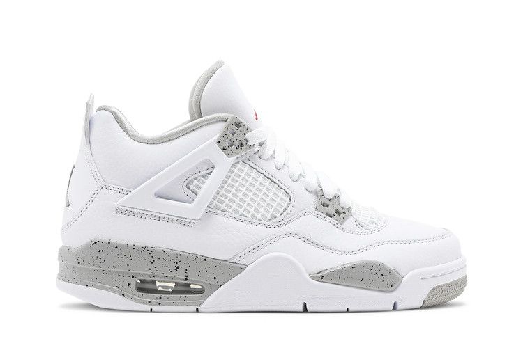 Air Jordan 4 Retro GS 'White Oreo'