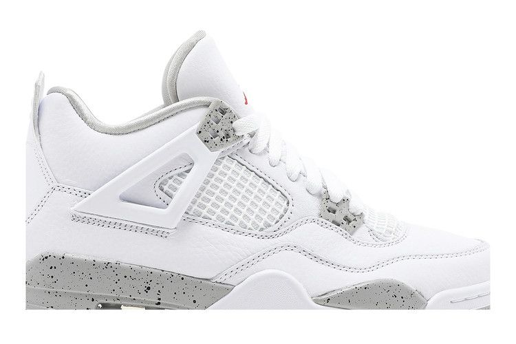 Air Jordan 4 Retro GS 'White Oreo'