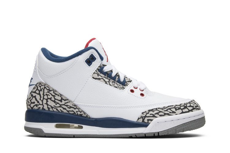 Air Jordan 3 Retro OG BG 'True Blue' 2016