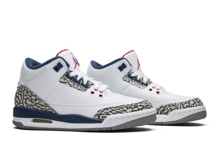 Air Jordan 3 Retro OG BG 'True Blue' 2016