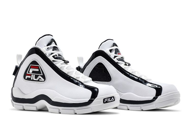 Fila Grant Hill 2 'White Navy' — White/Navy/Red