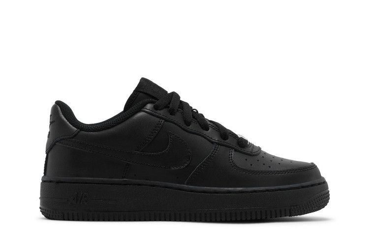 Nike Air Force 1 LE GS 'Triple Black' — Black/Black/Black