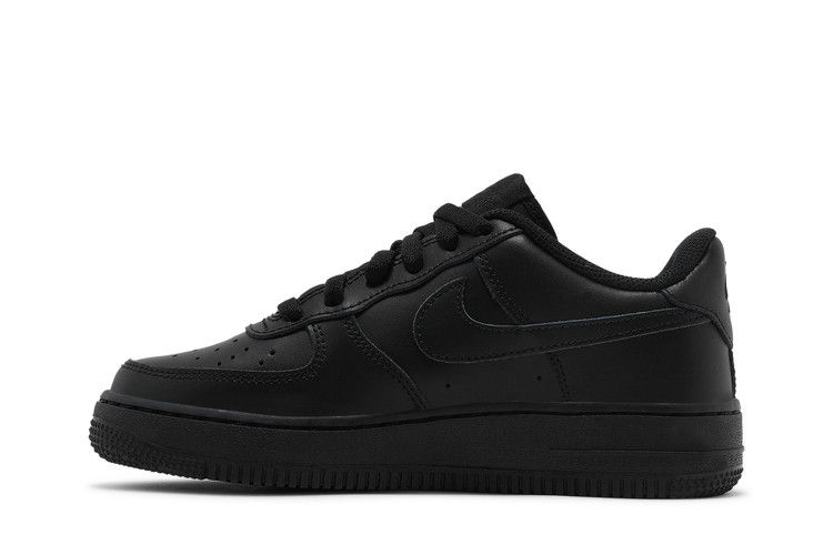 Nike Air Force 1 LE GS 'Triple Black' — Black/Black/Black