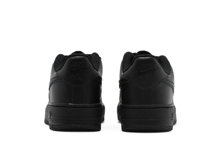 Nike Air Force 1 LE GS 'Triple Black' — Black/Black/Black