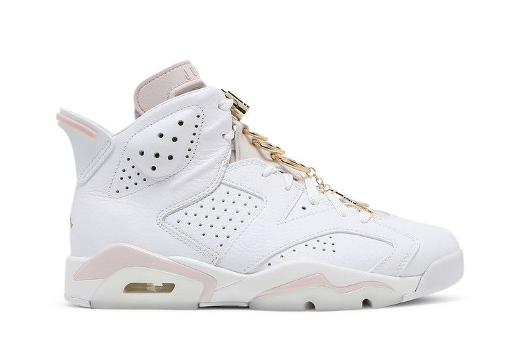 Wmns Air Jordan 6 Retro 'Gold Hoops'