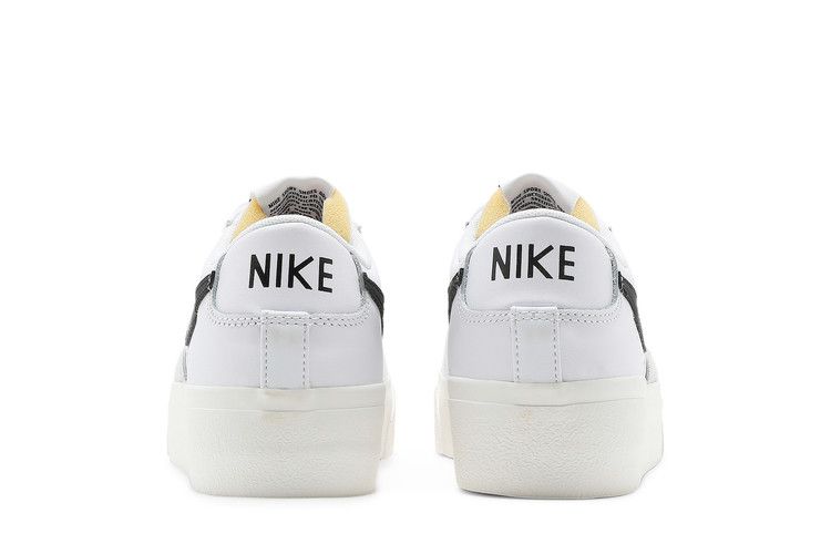 Nike Wmns Blazer Low Platform 'White Black'