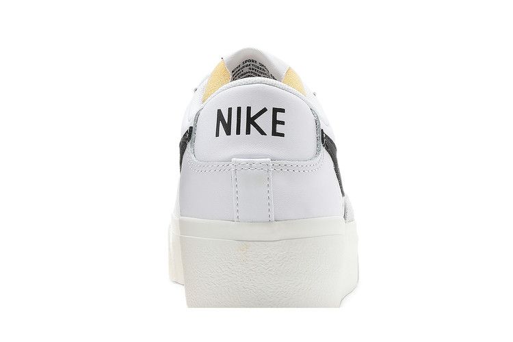 Nike Wmns Blazer Low Platform 'White Black'