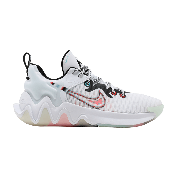 Nike Giannis Immortality 'Force Field' — White/Black/Turquoise Blue/Clear