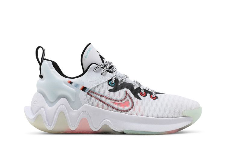 Nike Giannis Immortality 'Force Field' — White/Black/Turquoise Blue/Clear