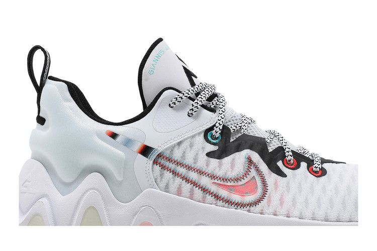 Nike Giannis Immortality 'Force Field' — White/Black/Turquoise Blue/Clear