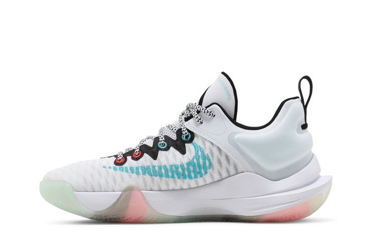 Nike Giannis Immortality 'Force Field' — White/Black/Turquoise Blue/Clear