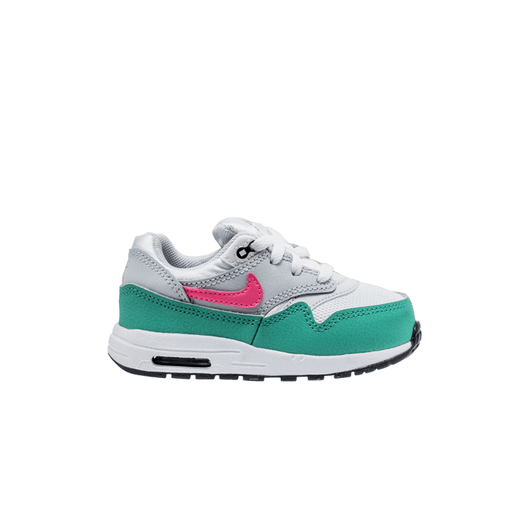Nike Air Max 1 TD 'Watermelon' — Summit White/Kinetic Green/Sunset Pulse