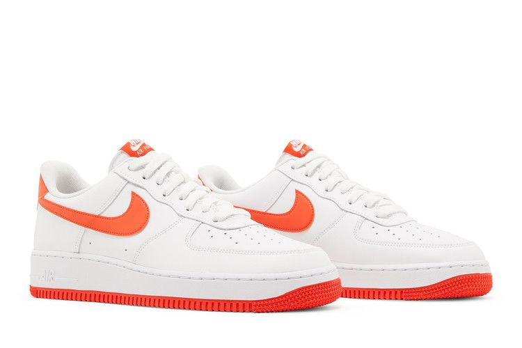 Nike Air Force 1 '07 'White Team Orange'