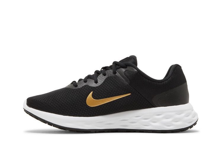 Nike Revolution 6 'Black Metallic Gold'