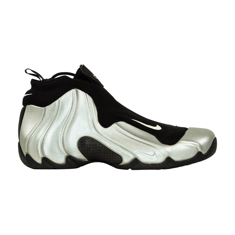 Nike Air Flightposite — Mj Silver/White-Black (Euro Version)