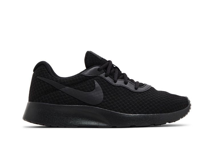 Nike Wmns Tanjun 'Triple Black' — Black/Barely Volt/Black