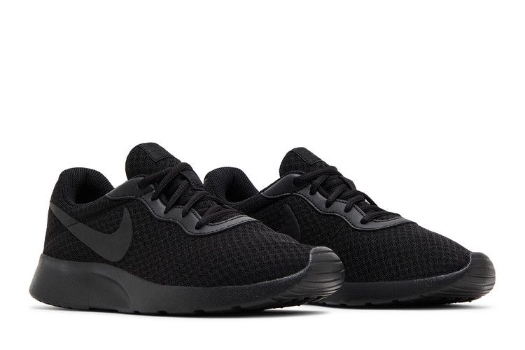 Nike Wmns Tanjun 'Triple Black' — Black/Barely Volt/Black